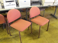 Stacking Chairs Bola padded stacking chair