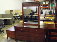 Home Furniture/Linens Bedroom dresser and mirror set