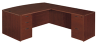 CHERRYMAN Furniture Cherryman Amber Bowfront L Desk