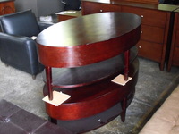 Home Furniture Oval Coffee Table