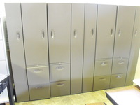 Lockers/Wardrobe units Used Steelcase Wardrobe