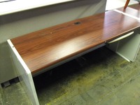 Used Office Desks Laminate metal desk