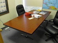 Conference Table Mahogany conference table