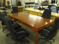 Conference Table 10' cherrywood conference table