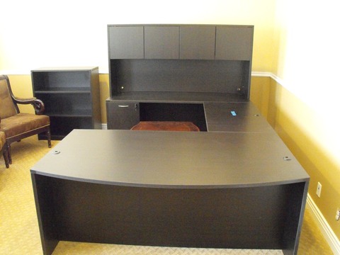 New Office Desks Amber Cherryman U Shape W Hutch