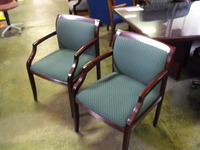 Guest chair Used Paoli green guest chair