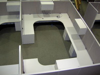 Cubicles Steelcase 6x6 and 6x9 cubicles