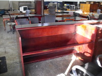 Office Desks Used wood 5.5' reception desk