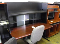 Office Desks Laminate table desk and hutch